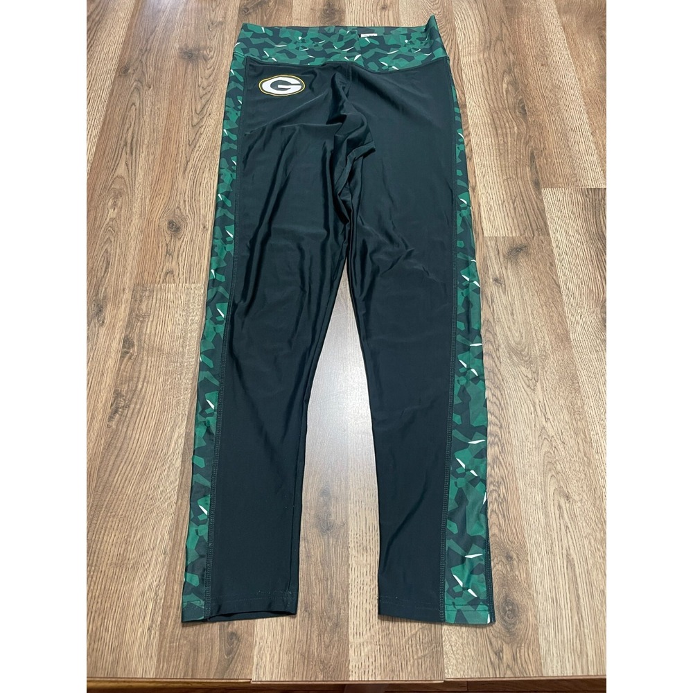 Team Apparel Pants, Women's Size XL, Green, Green Bay Packers NFL